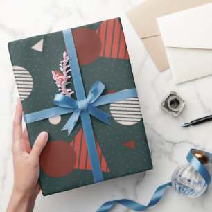 Papier Cadeau Artiste moderne Spécial géométrique Baby Boy Sho