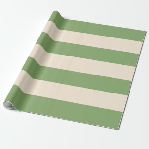 Papier Cadeau Asparagus Green Stripes