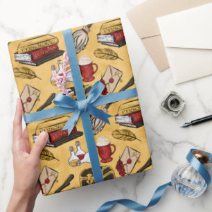 Papier Cadeau Assistant Motif magique