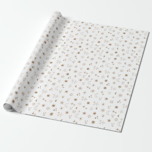 Papier Cadeau Astrologie Star Motif
