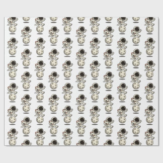 Papier Cadeau Astronaut