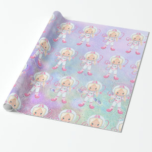 Papier Cadeau Astronaute