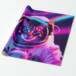 Papier Cadeau astronaute