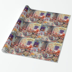 Papier Cadeau Atelier de Santa