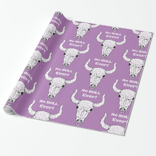 Papier Cadeau Aucun Taureau jamais Thunder_Cove