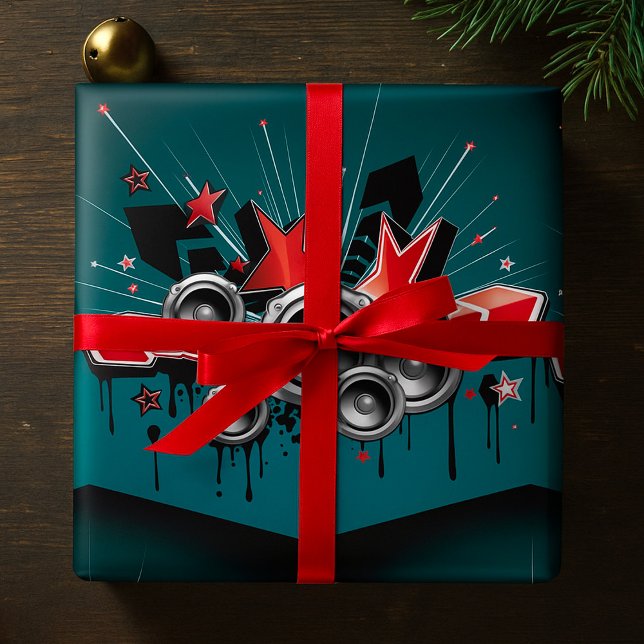 Papier Cadeau Audio haut-parleurs musicaux (Créateur téléchargé)