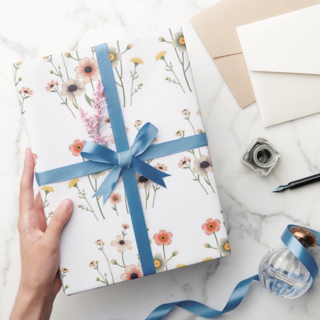 Papier Cadeau Aura florale (Cadeaux)