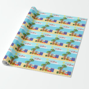 Papier Cadeau Australie Noël