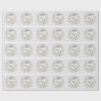 Papier Cadeau Autocollant de remerciement