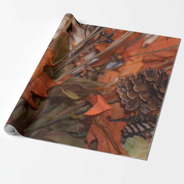 Papier Cadeau Automne (Déroulé)