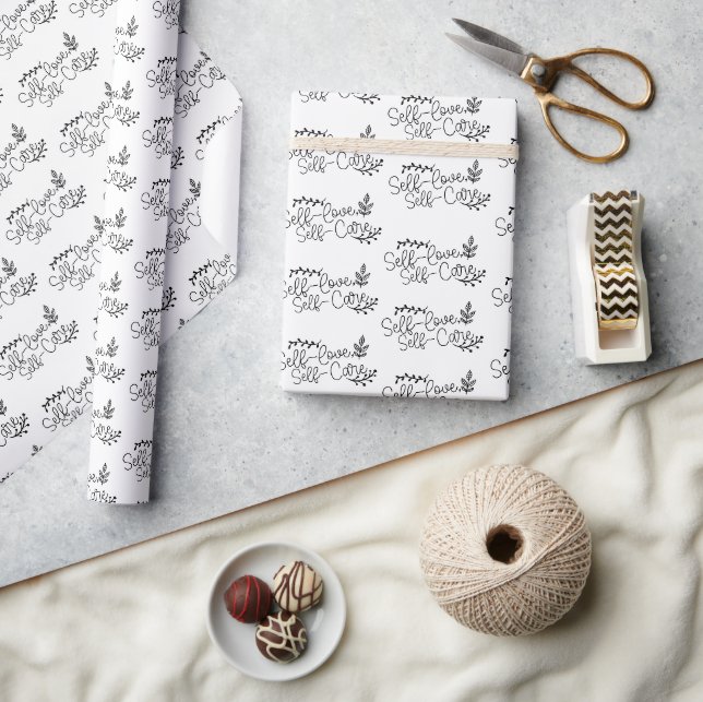 Papier Cadeau Autosoin et amour de soi (Artisanat)