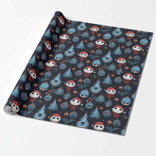 Papier Cadeau Avant Noël (Déroulé)