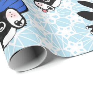 Papier Cadeau Aventures de papier d'emballage de la mirabelle