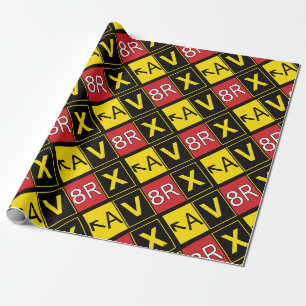 Papier Cadeau Aviatrix - AV8RX -