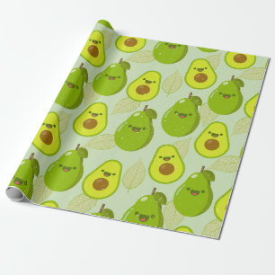 Papier Cadeau Avocado