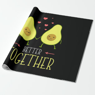 Papier Cadeau Avocado Mieux Ensemble