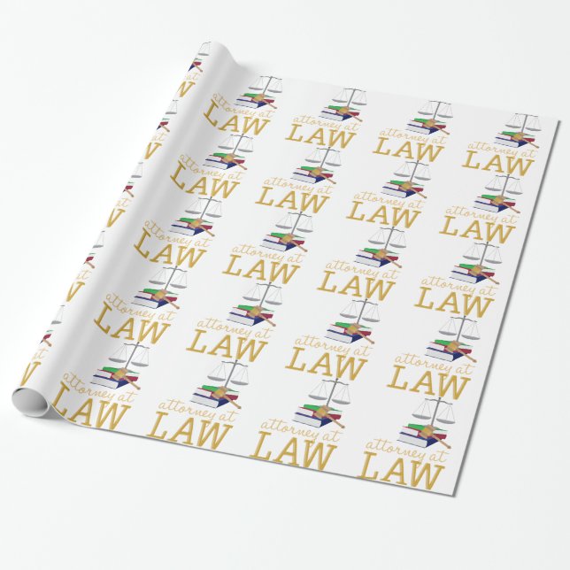 Papier Cadeau Avocat (Déroulé)