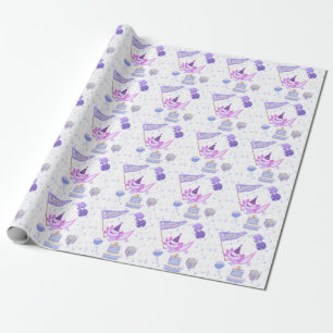 Papier cadeau axolotl