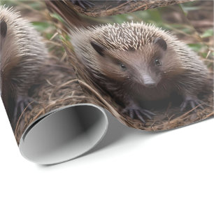 Papier Cadeau Baby Australian Echidna,