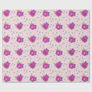 Papier Cadeau Baby Girl Kawaii Octopus