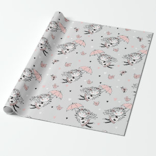 Papier Cadeau Baby shower fille