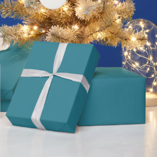 Papier Cadeau Baie de tabac bleu océan