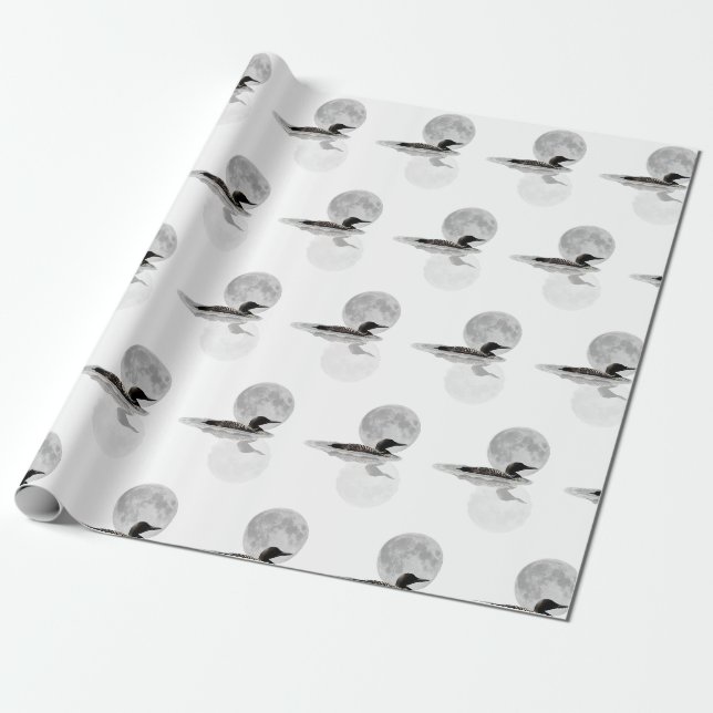 Papier Cadeau Baignades De Loon Dans Le Papier D'Enveloppement L (Déroulé)