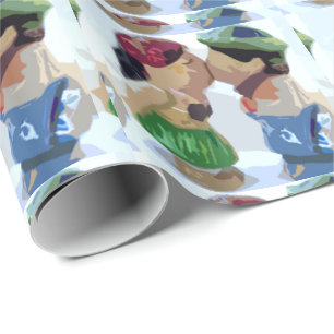 Papier Cadeau Baisers