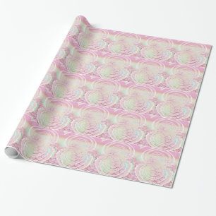 Papier Cadeau Balances de sirènes roses