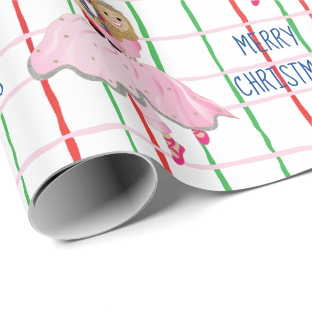 Papier Cadeau Ballerina (Coin rond)