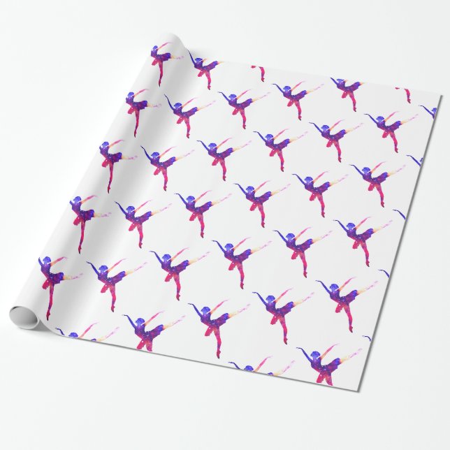 Papier Cadeau Ballet (Déroulé)