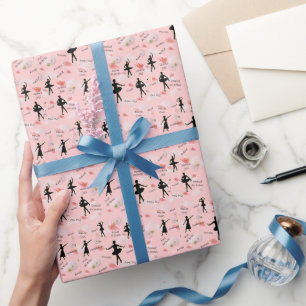 Papier Cadeau Ballet