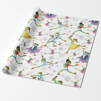 Papier Cadeau Ballet de noix de grenouille