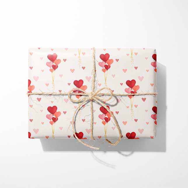 Papier Cadeau Ballons cardiaques (Créateur téléchargé)
