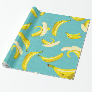 Papier Cadeau Bananes