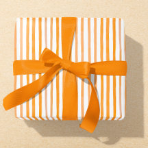 Bande d'aquarelle orange et blanche