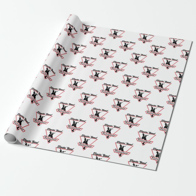 Papier Cadeau Bande De Dancin Du Papier À Envelopper Falconland (Déroulé)