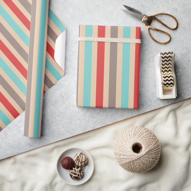 Papier Cadeau Bandes chaudes (Artisanat)