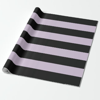 Papier Cadeau Bandes d'ailes violettes noires et claires