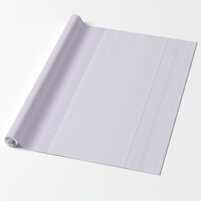Papier Cadeau Bandes fines noires et blanches (Déroulé)