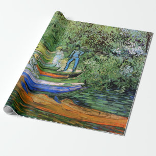 Papier Cadeau Banque de l'Oise à Auvers par Vincent van Gogh