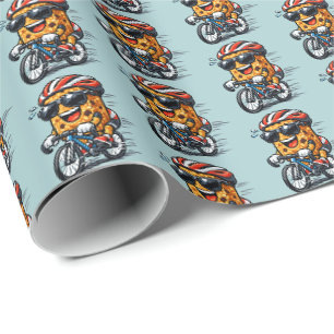 Papier Cadeau Bar à petit-déjeuner cycliste