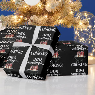 Papier Cadeau Barbeque Cook Chef Funny Bbq