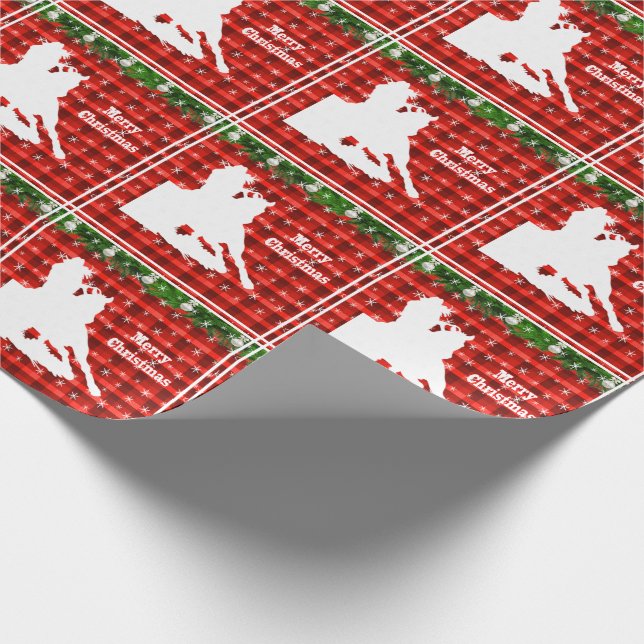 Papier Cadeau Baril occidental de cow-girl de rodéo emballant (Coin)