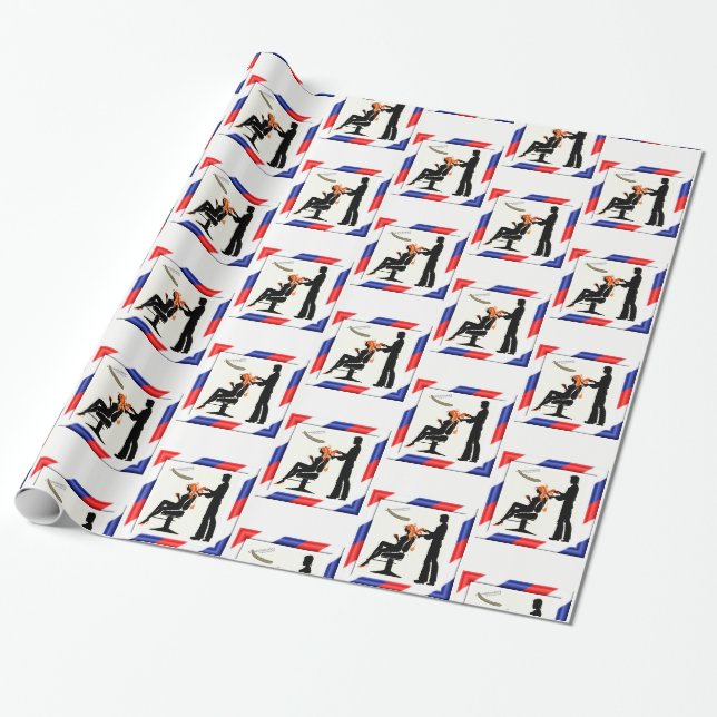 Papier Cadeau Barre de papier d'emballage (Déroulé)