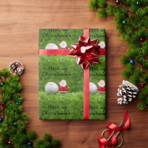 Papier Cadeau Baseball pour Noël