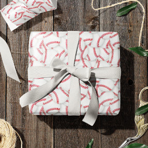 Papier Cadeau Baseballs en calque Motif Anniversaire