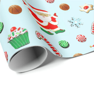 Papier Cadeau Basket-ball