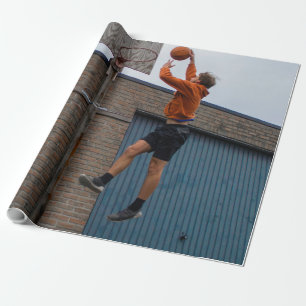 Papier Cadeau Basket-ball cool