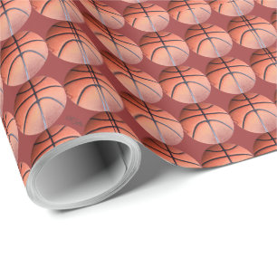 Papier Cadeau Basket-ball de sports